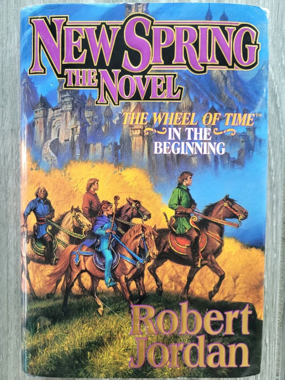 NEW SPRING WHEEL OF TIME ROBERT JORDAN 2004 1ST EDITION 1ST PRINT W/ ORG RECEIPT